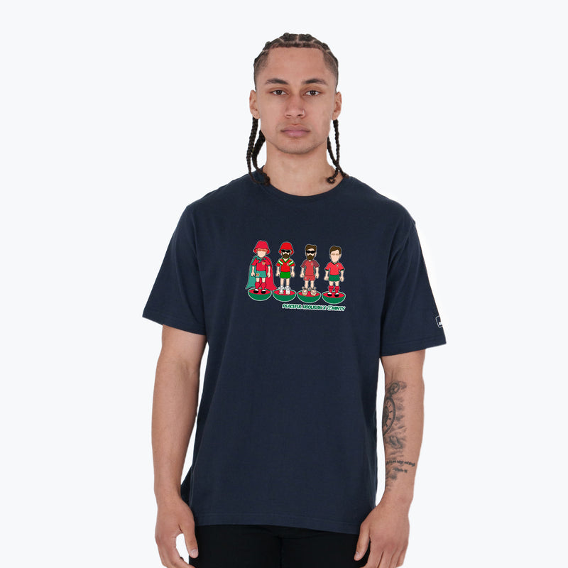 Portugal Subbuteo T-Shirt Navy