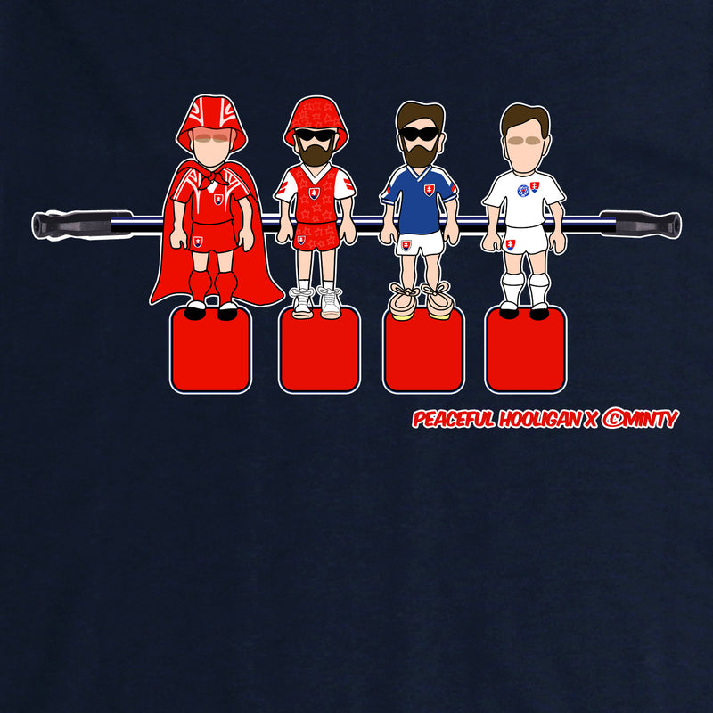 Slovakia Foosball T-Shirt Navy