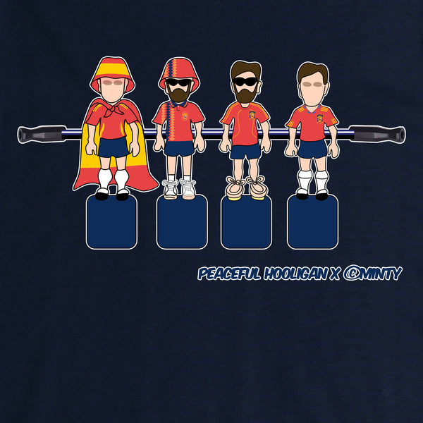 Spain Foosball T-Shirt Navy