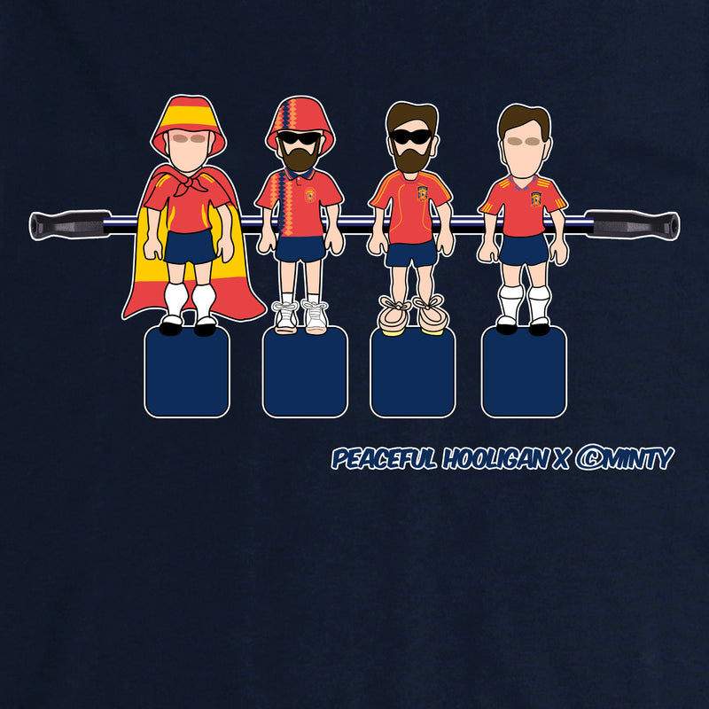 Spain Foosball T-Shirt Navy