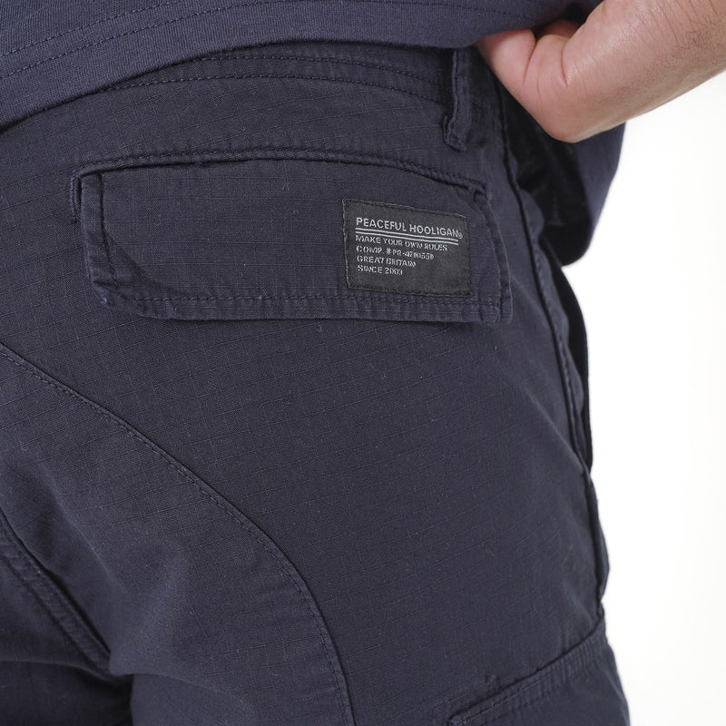 Container Shorts NAVY - Peaceful Hooligan 