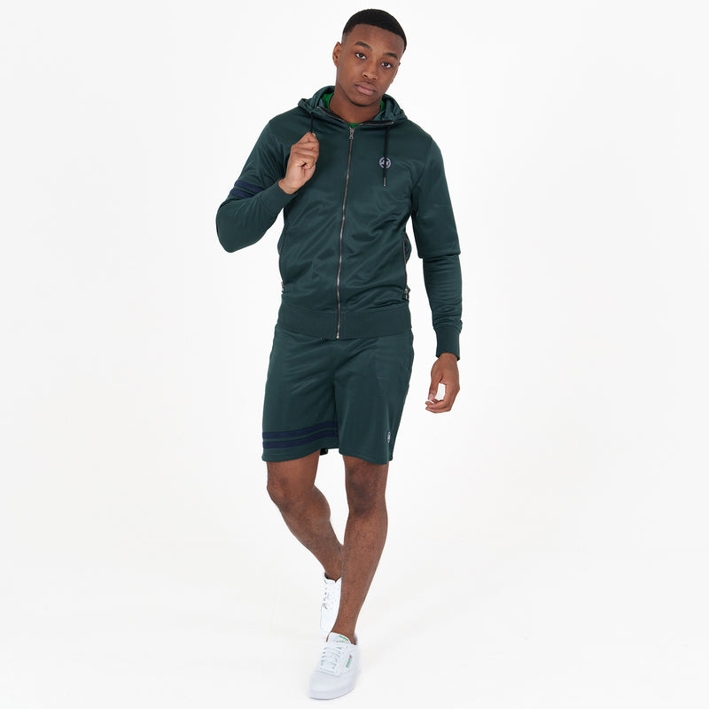 Court Track Top British Racing Green