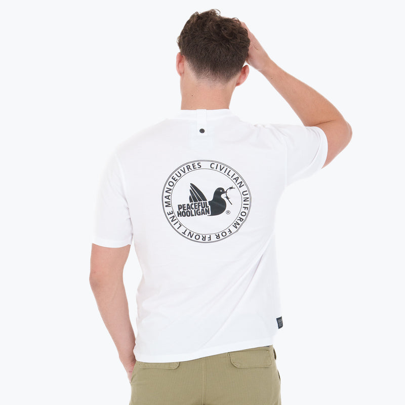 C.U.P T-Shirt White - Peaceful Hooligan 