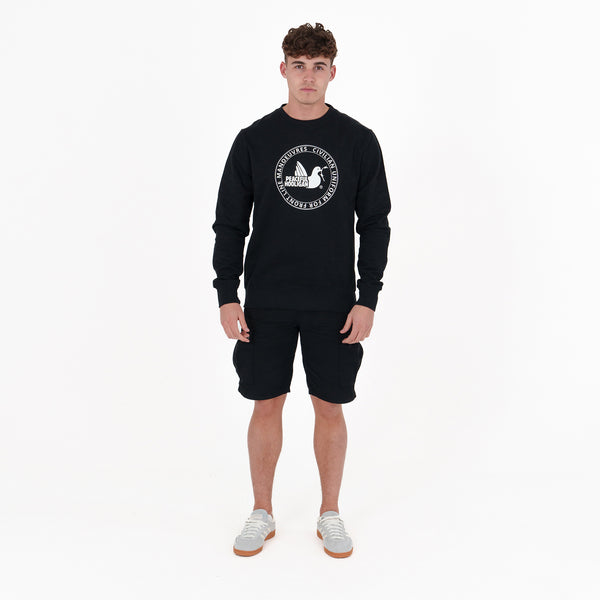 Civilian Uniform Sweatshirt Black - Peaceful Hooligan 