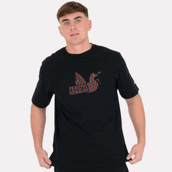 Chip Butty Dove T-Shirt Black