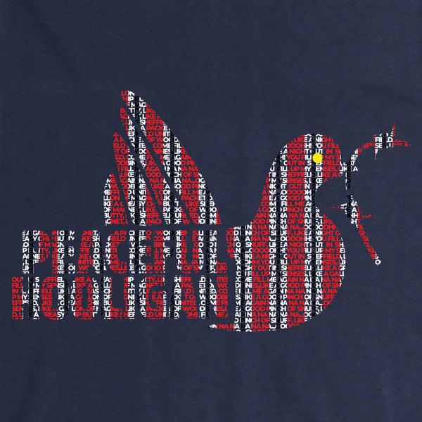 Chip Butty Dove T-Shirt Navy