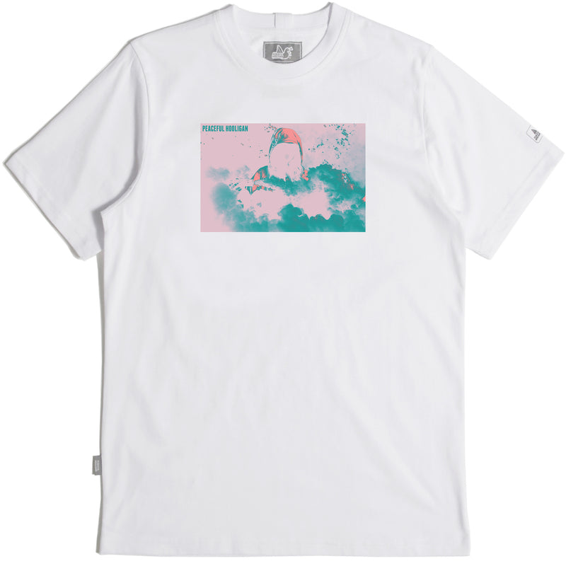 Cloud Cover T-Shirt White - Peaceful Hooligan 