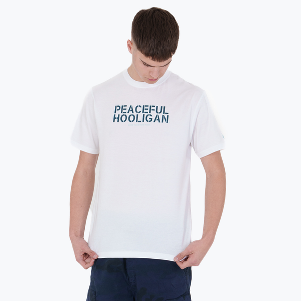 DPM Patton T-Shirt White - Peaceful Hooligan 