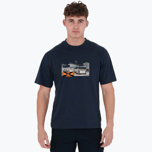 Dundee UTD Awaydays T-Shirt Navy