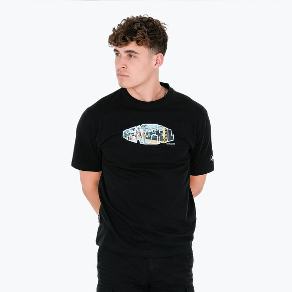 Factory T-Shirt Black - Peaceful Hooligan 