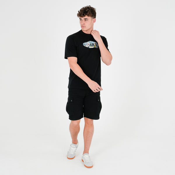 Factory T-Shirt Black - Peaceful Hooligan 