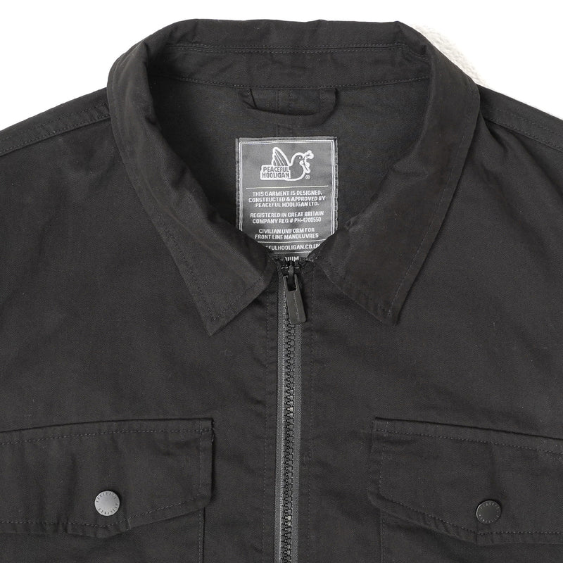 Gunnar Overshirt Black