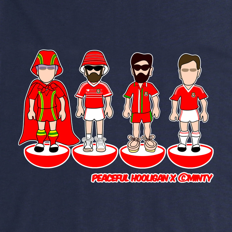 Wales Subbuteo T-Shirt Navy