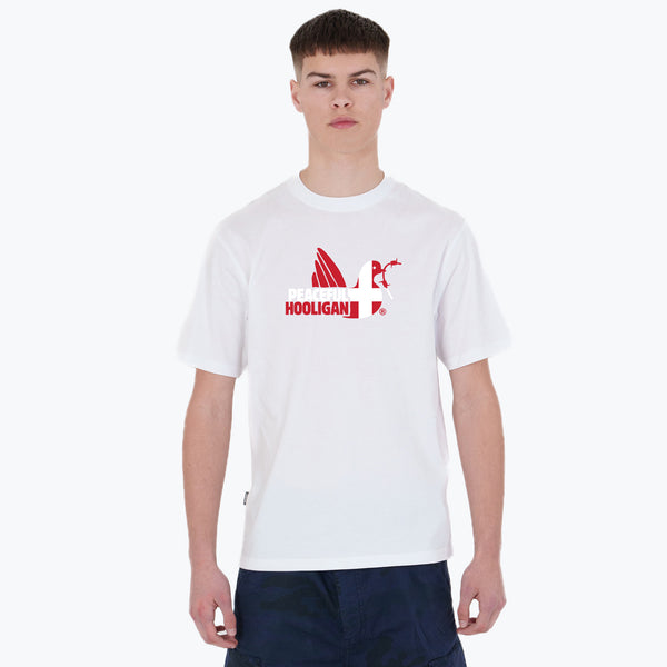 Denmark Dove T-Shirt White - Peaceful Hooligan 