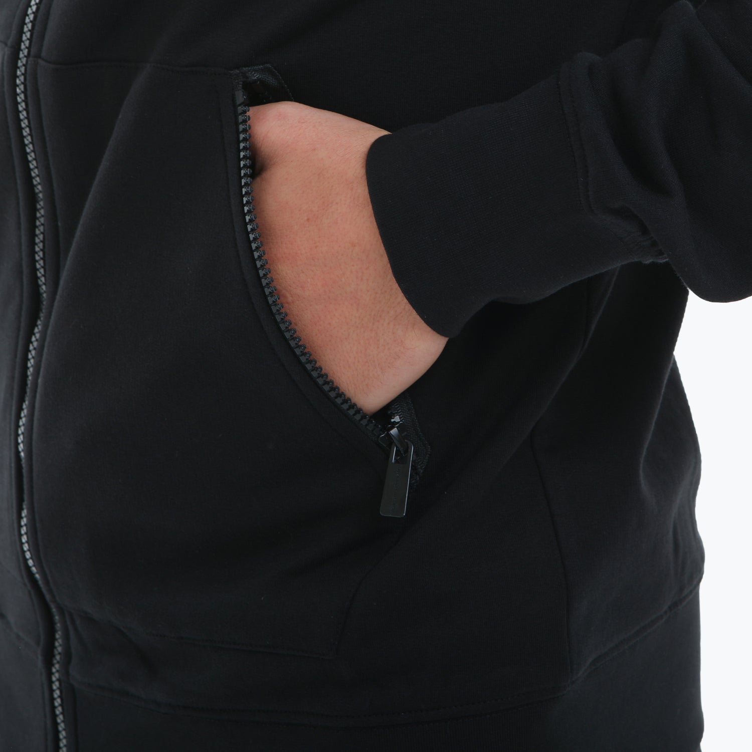 Paddock Zip Hoodie Black