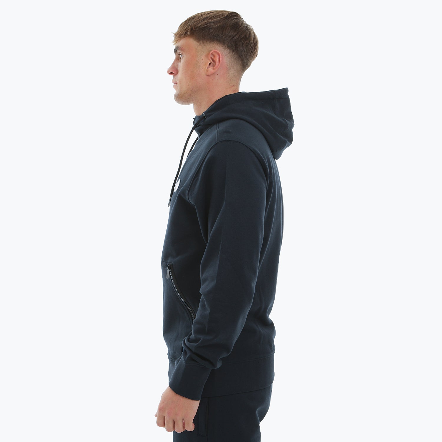 Paddock Zip Hoodie Navy