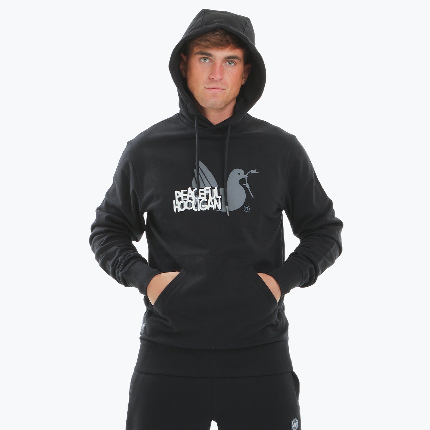 Tagged Hoodie Black