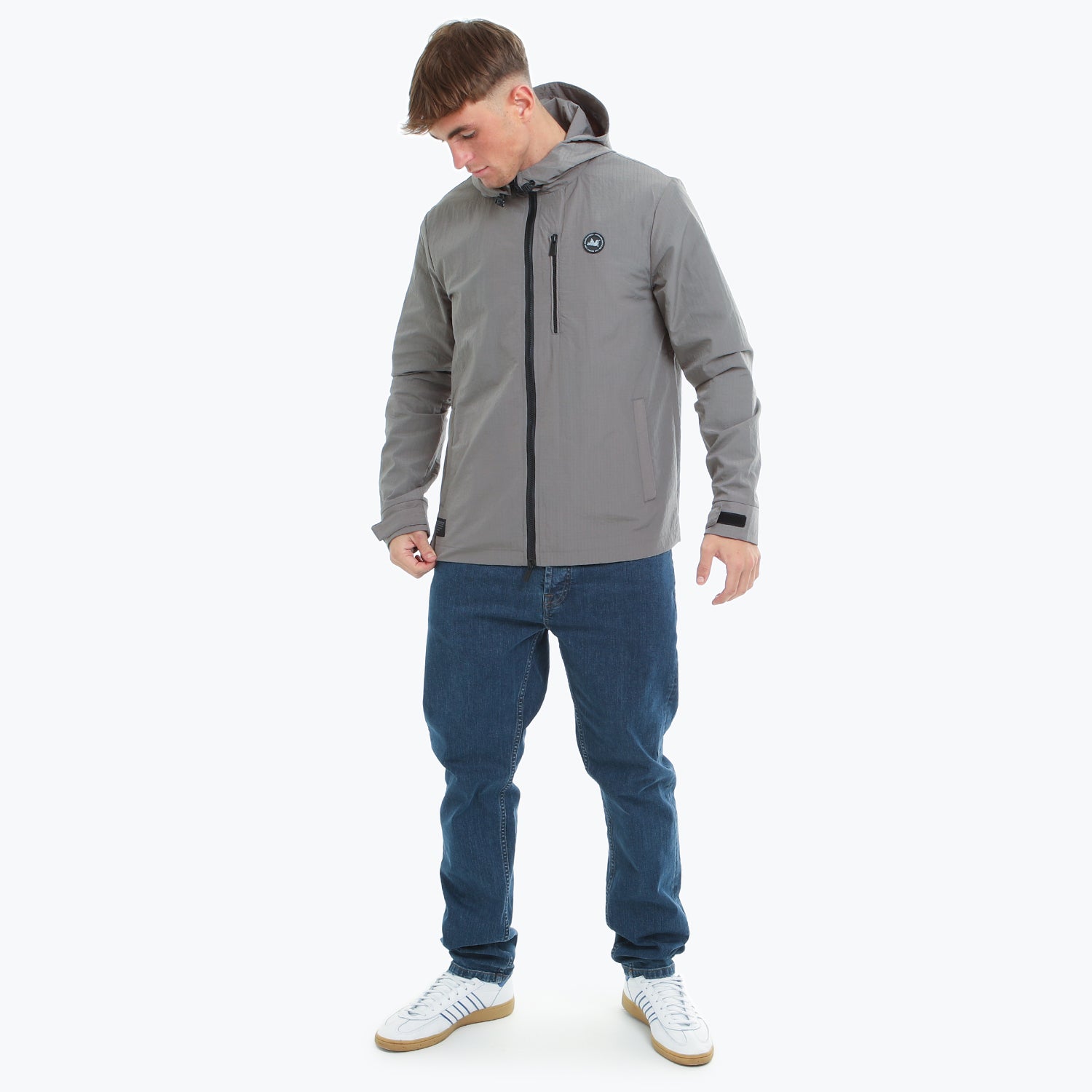 Draw Jacket Gunmetal