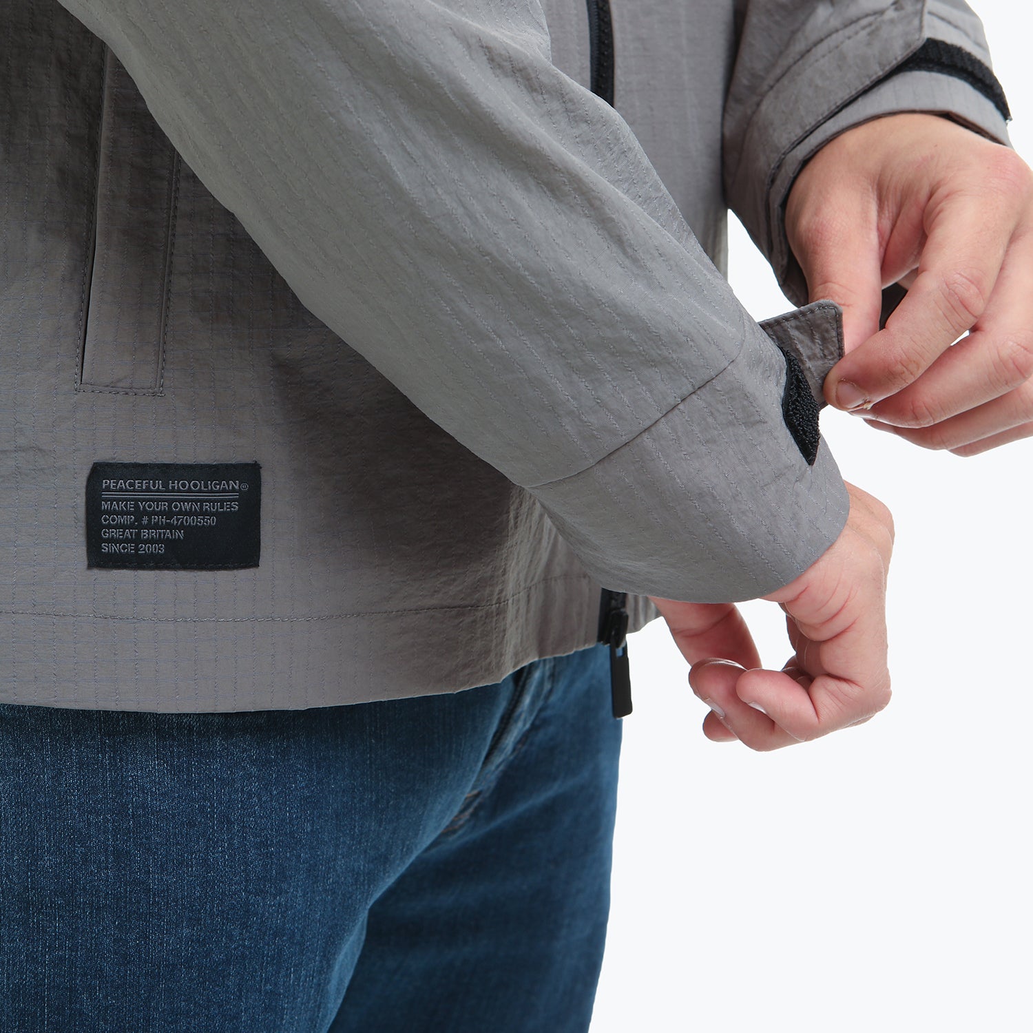 Draw Jacket Gunmetal