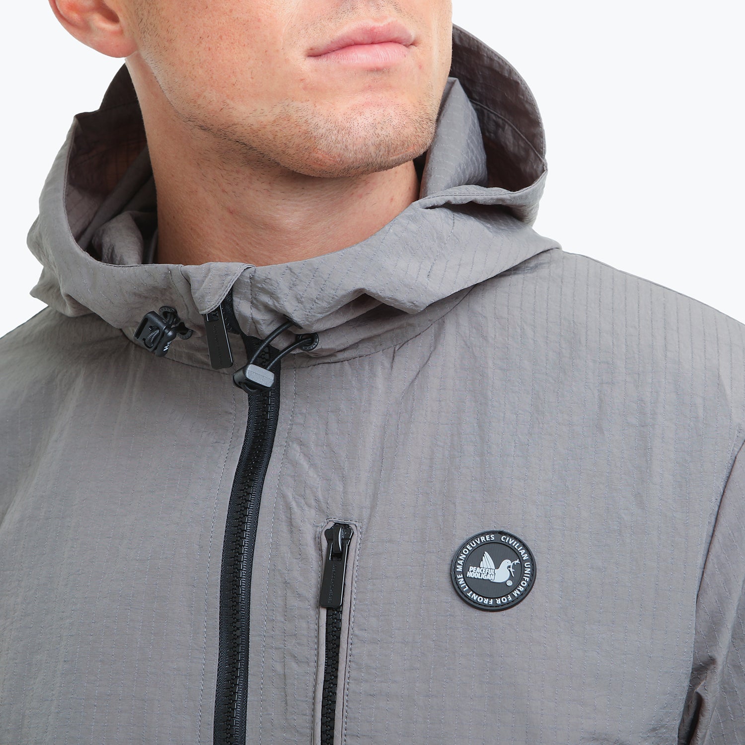 Draw Jacket Gunmetal