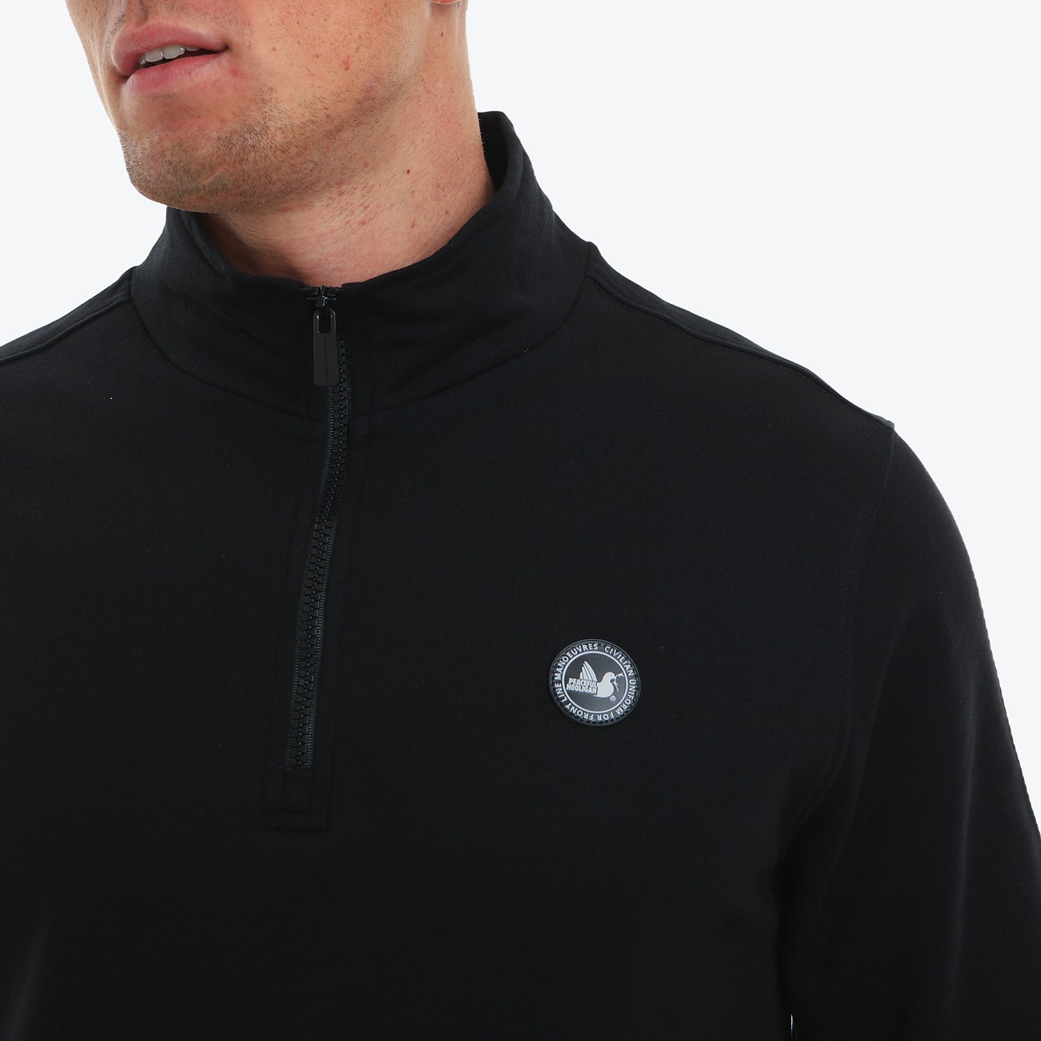 Paddock 1/4 Zip Black