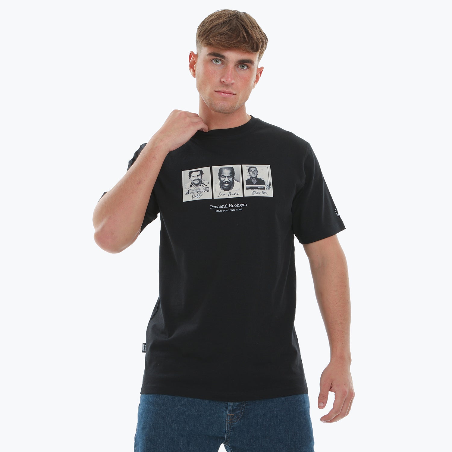 Mugshot T-Shirt Black