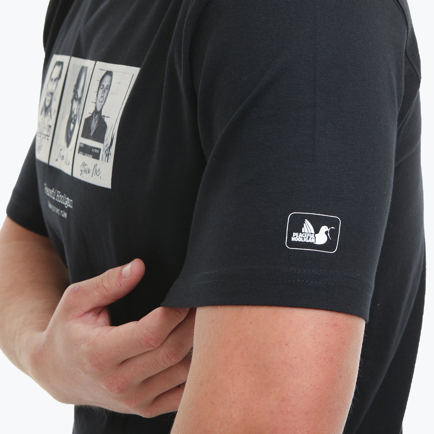 Mugshot T-Shirt Black