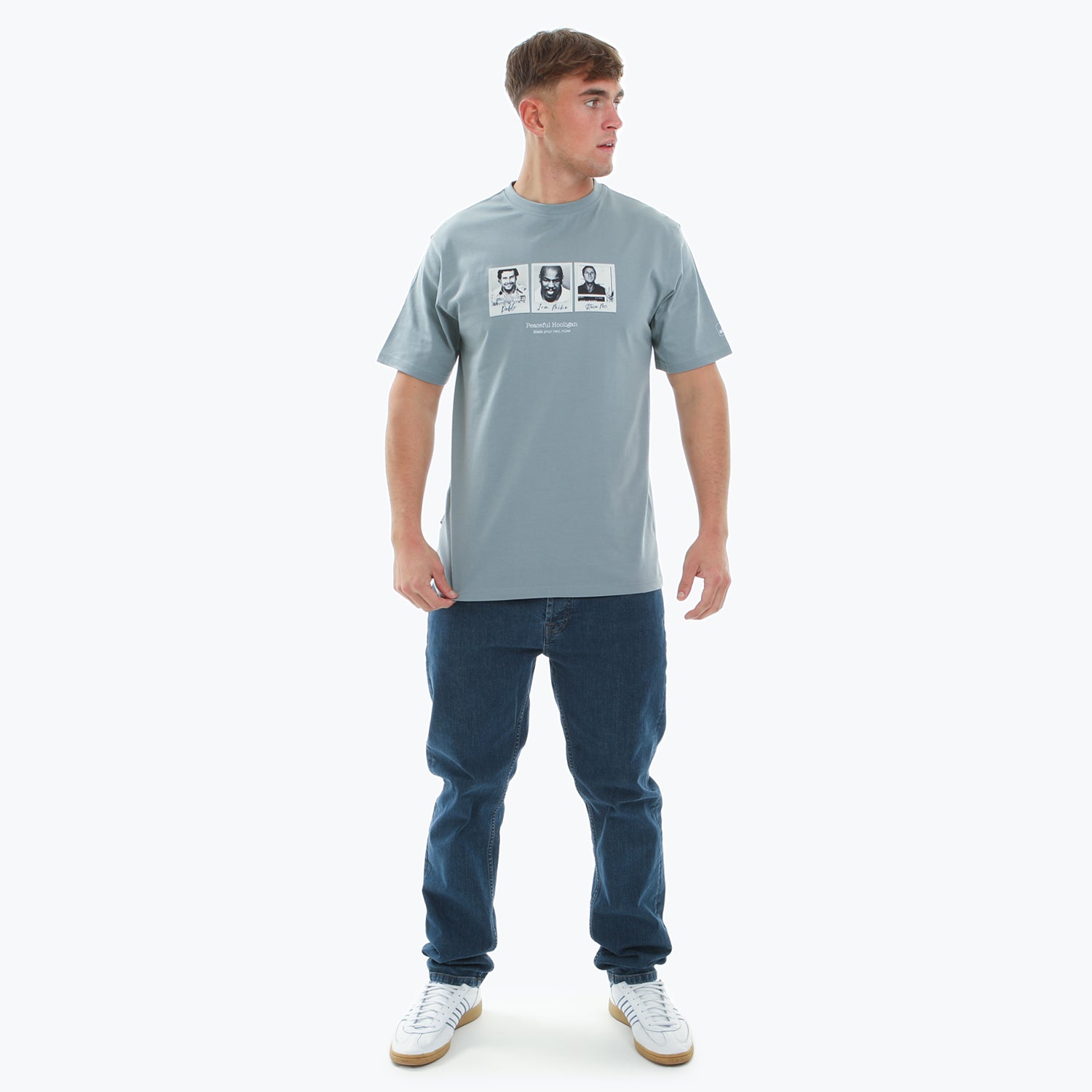 Mugshot T-Shirt Slate