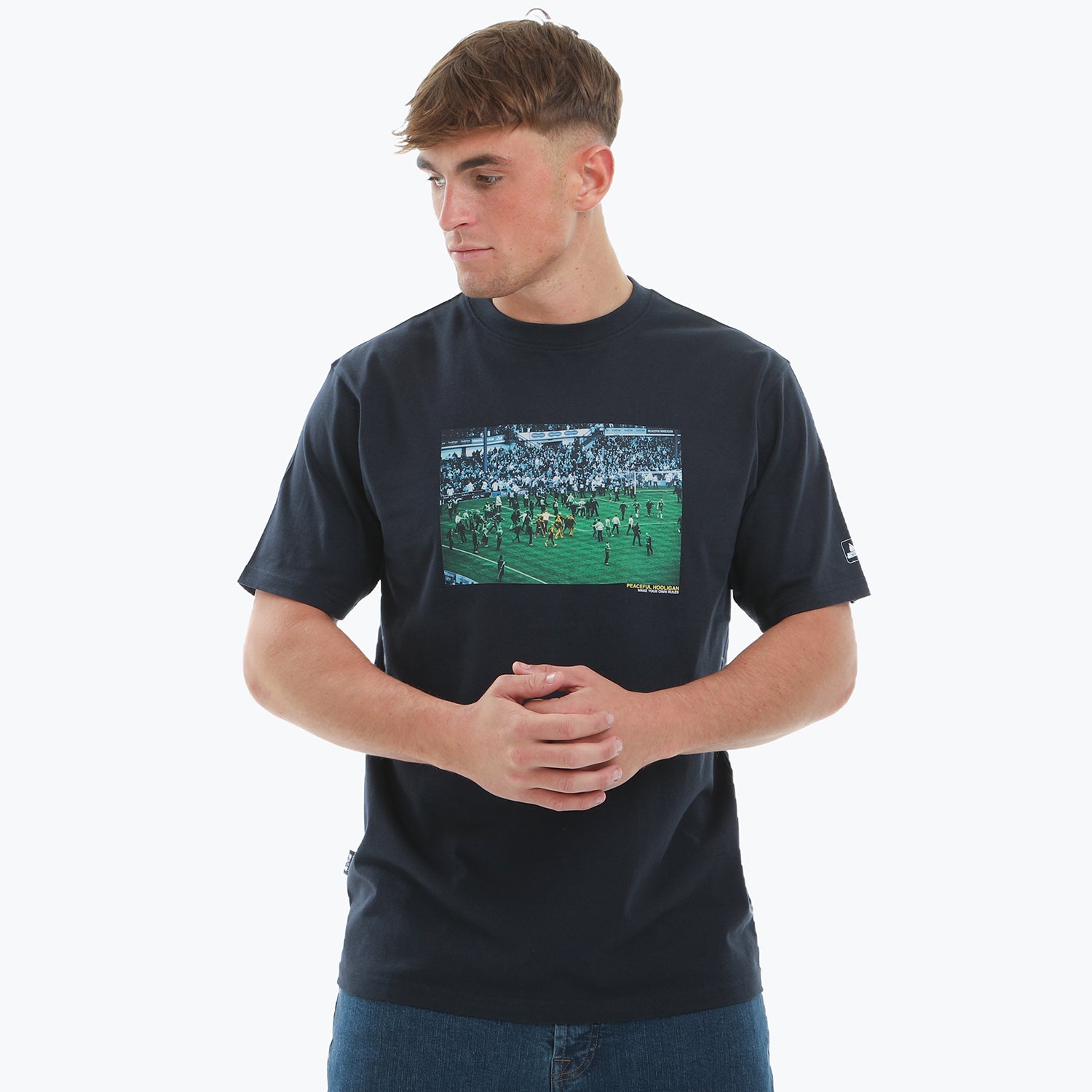 Pitch Invasion T-Shirt Navy