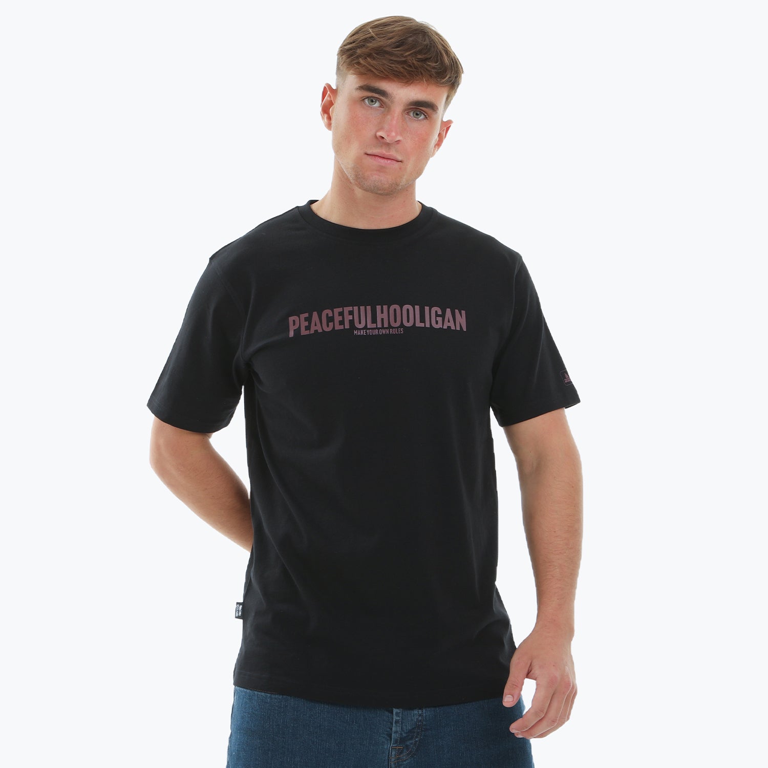 Script T-Shirt Black