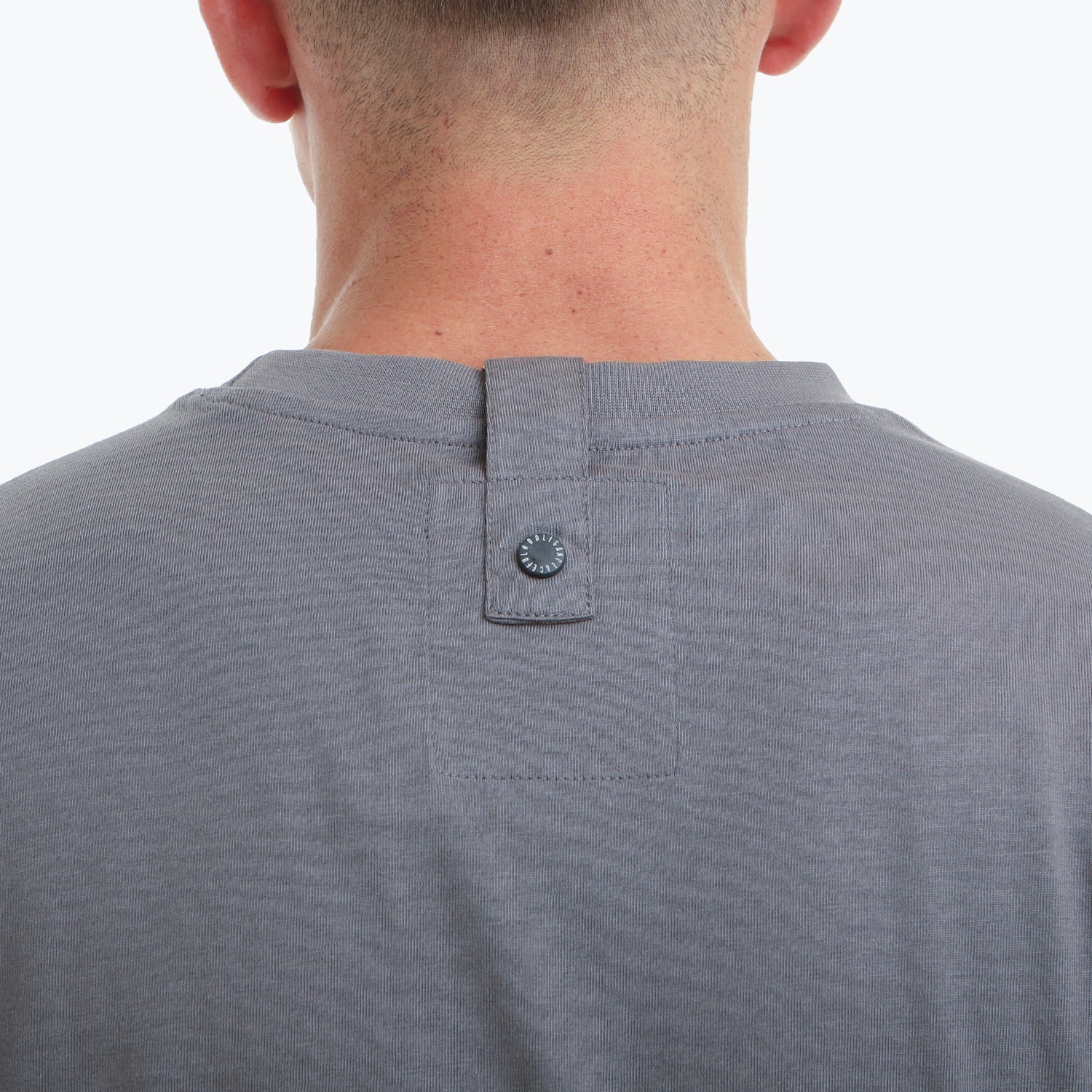 Script T-Shirt Gunmetal