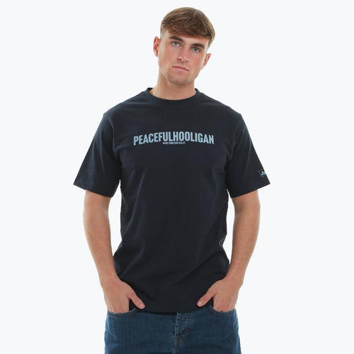 Script T-Shirt Navy