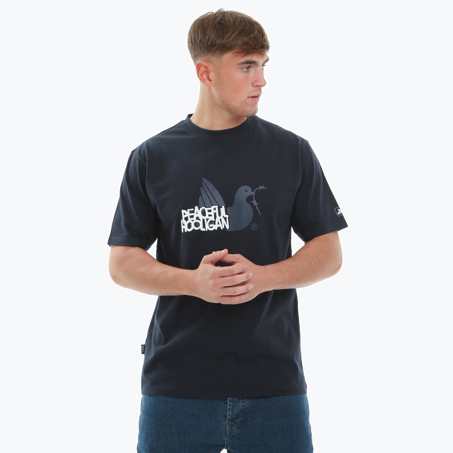 Tagged T-Shirt Navy
