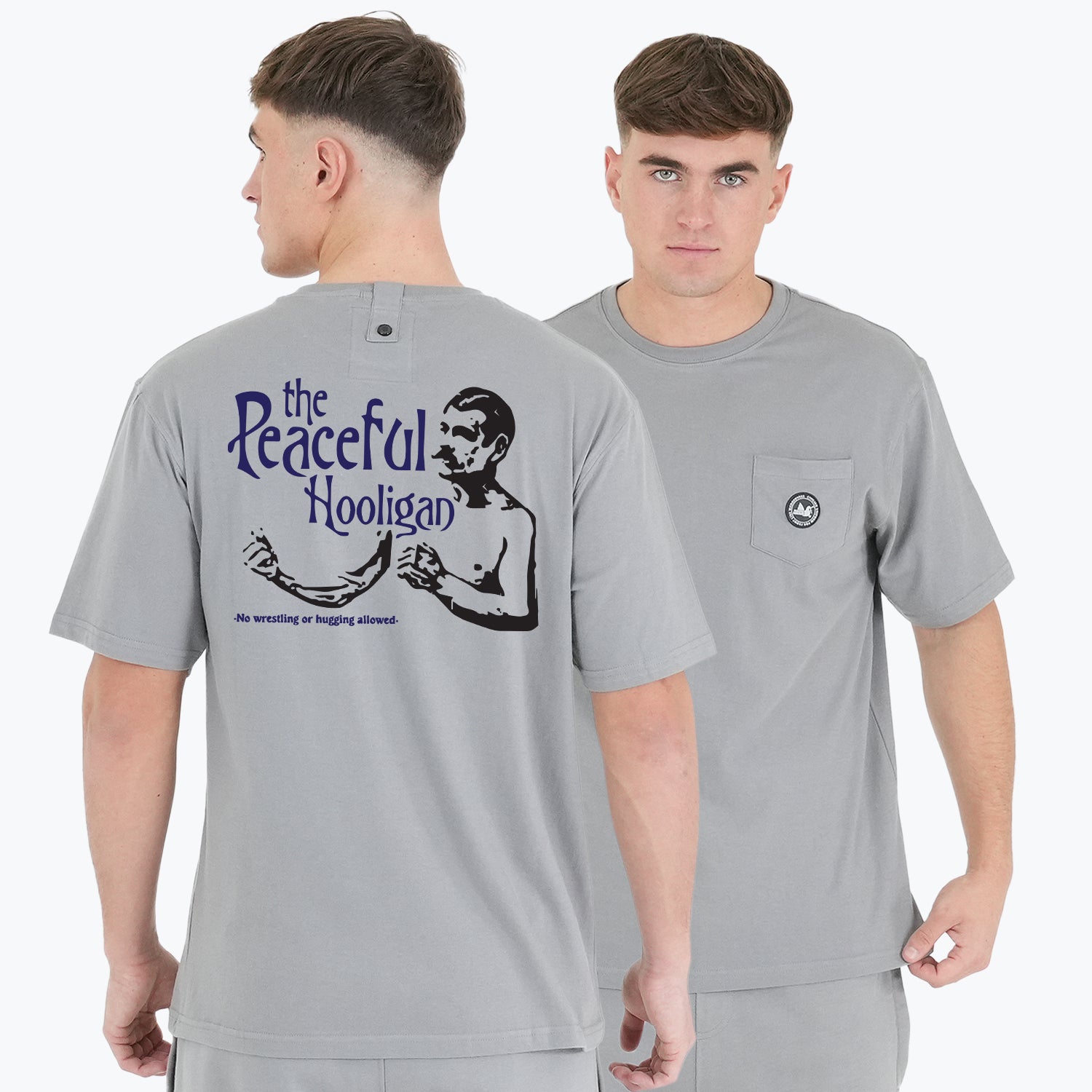 Queensbury T-Shirt Chiseled Stone - Peaceful Hooligan 