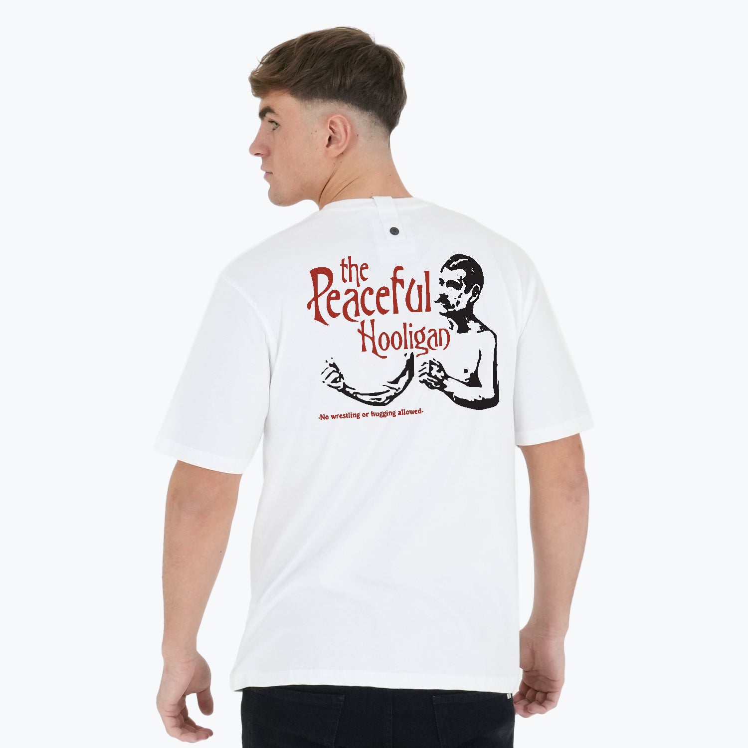 Queensbury T-Shirt White - Peaceful Hooligan 
