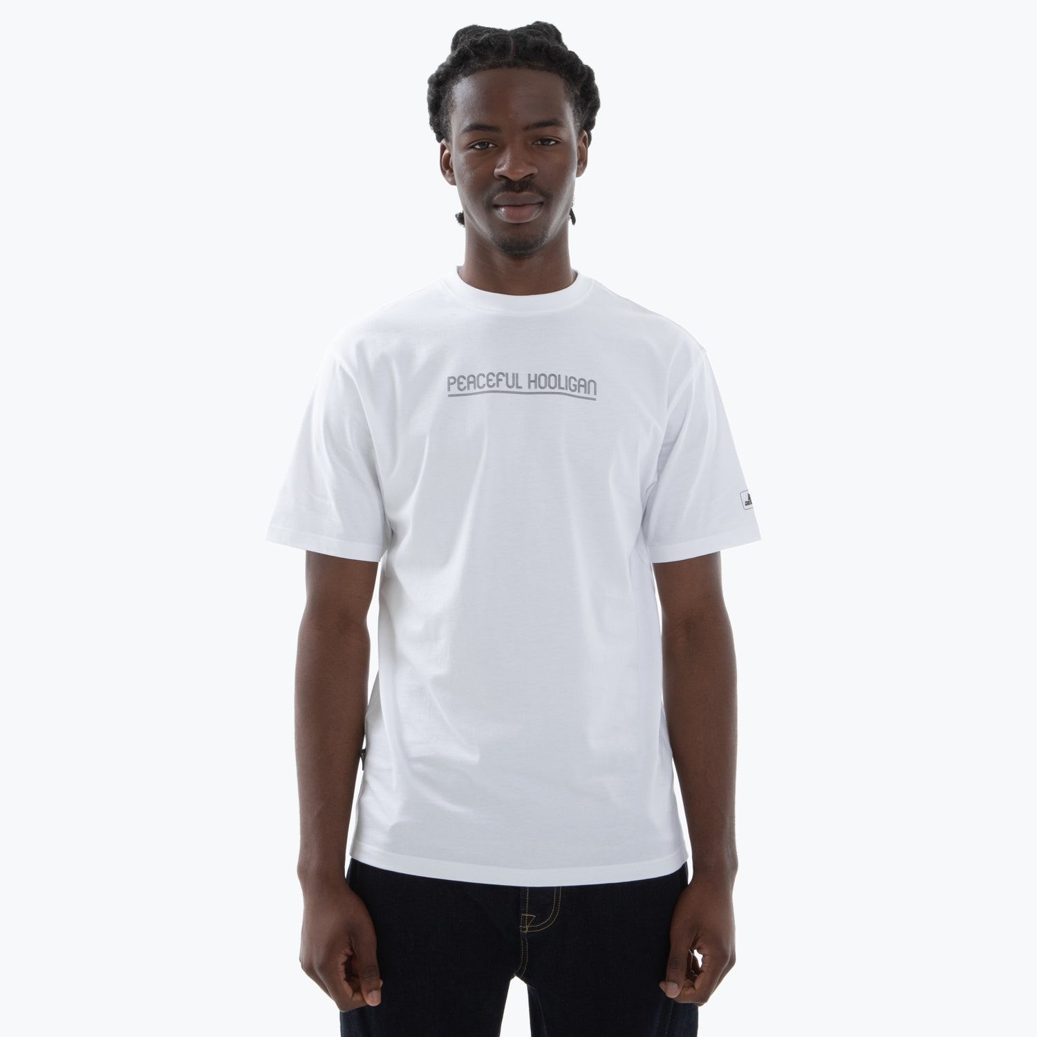 808 T-Shirt White - Peaceful Hooligan 