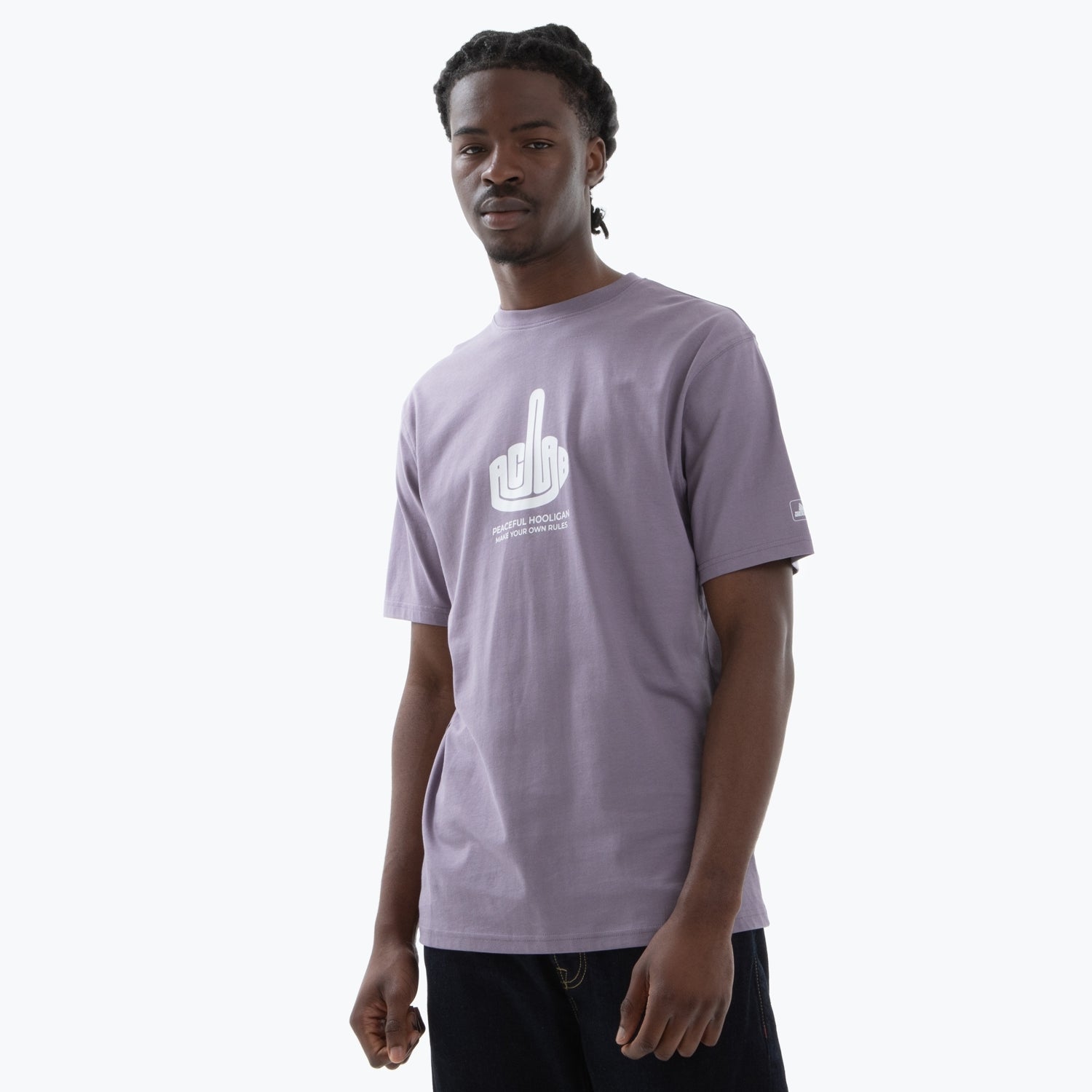 ACAB T-Shirt Mauve - Peaceful Hooligan 