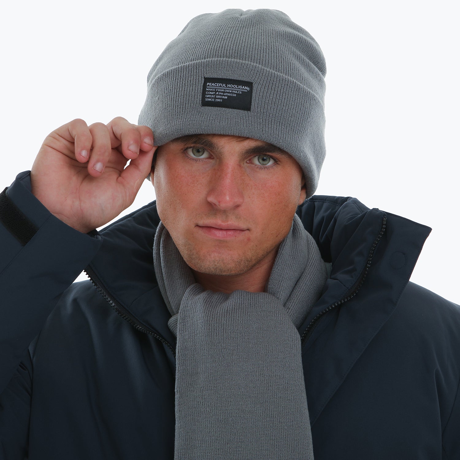 Mil Id Beanie Grey