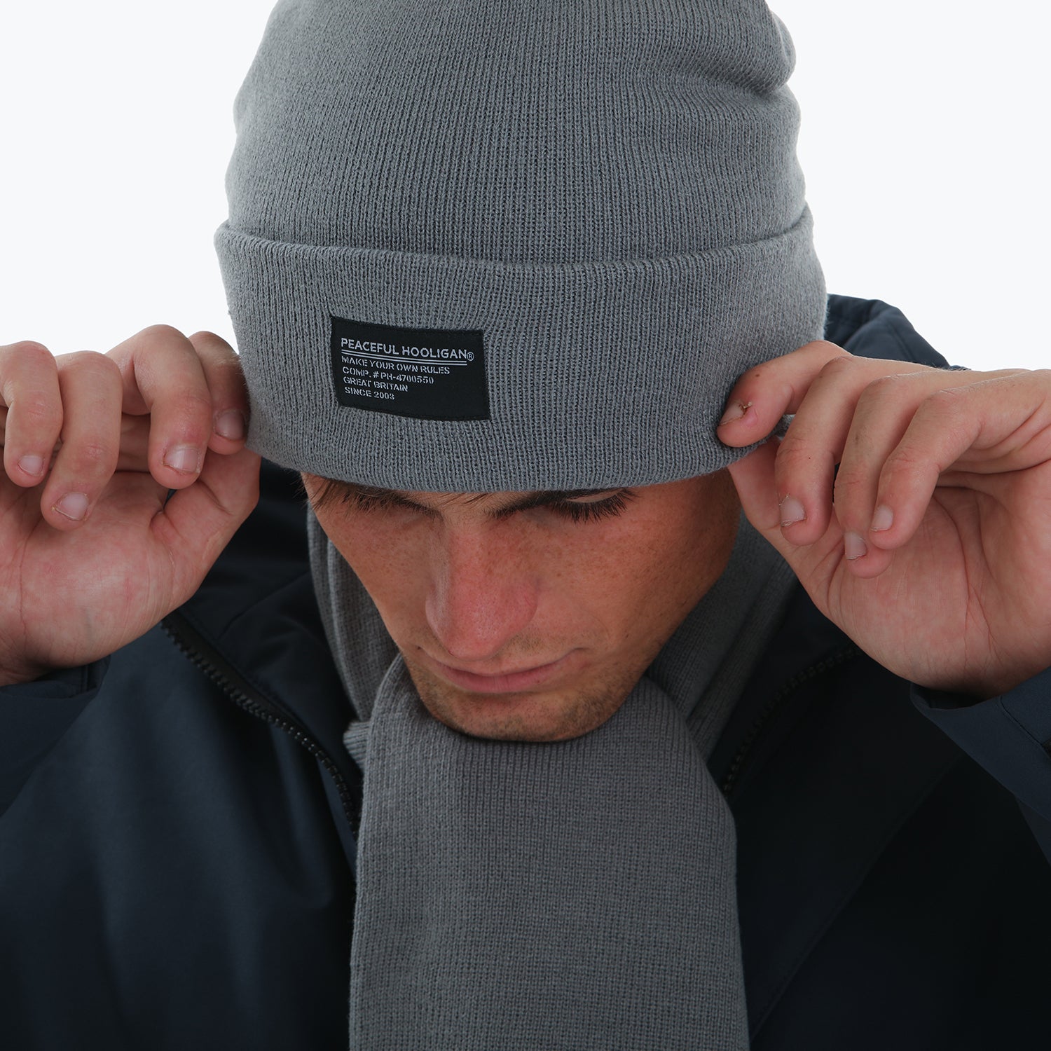 Mil Id Beanie Grey