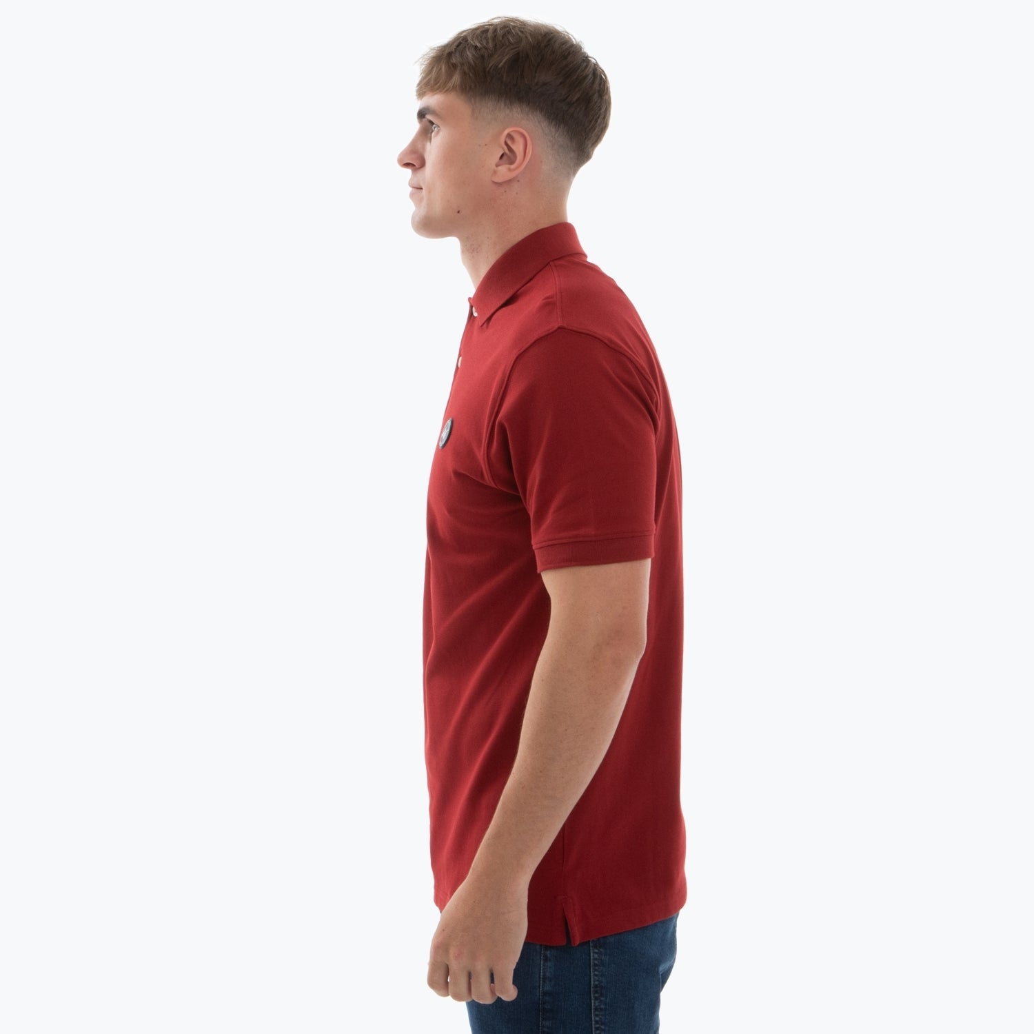Cash Polo Dark Red - Peaceful Hooligan 