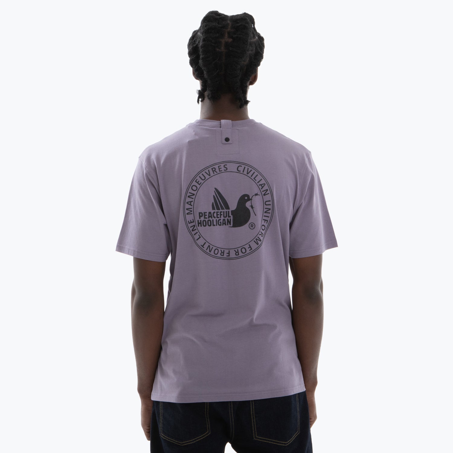 Civ Uni T-Shirt Mauve - Peaceful Hooligan 