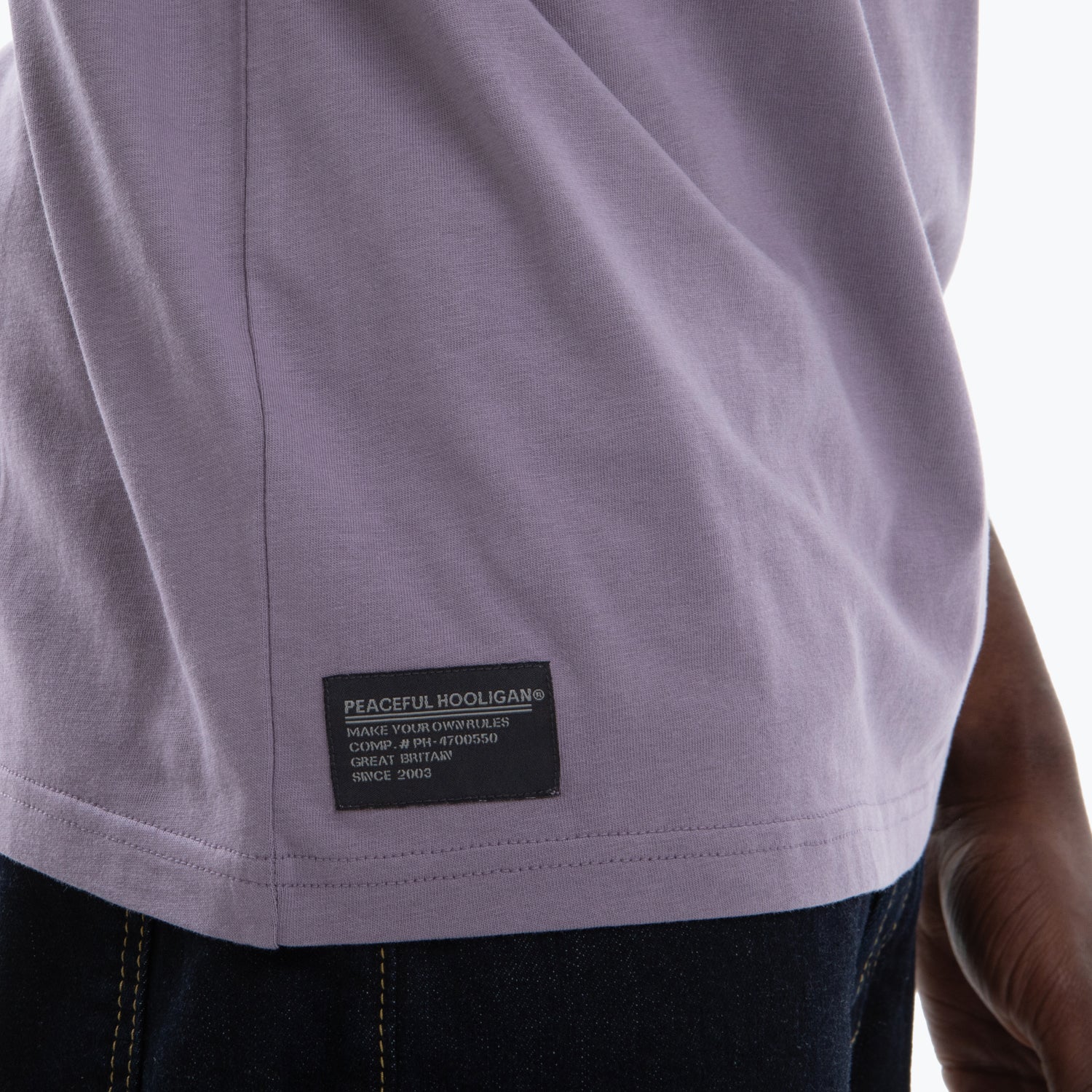 Club T-Shirt Mauve - Peaceful Hooligan 