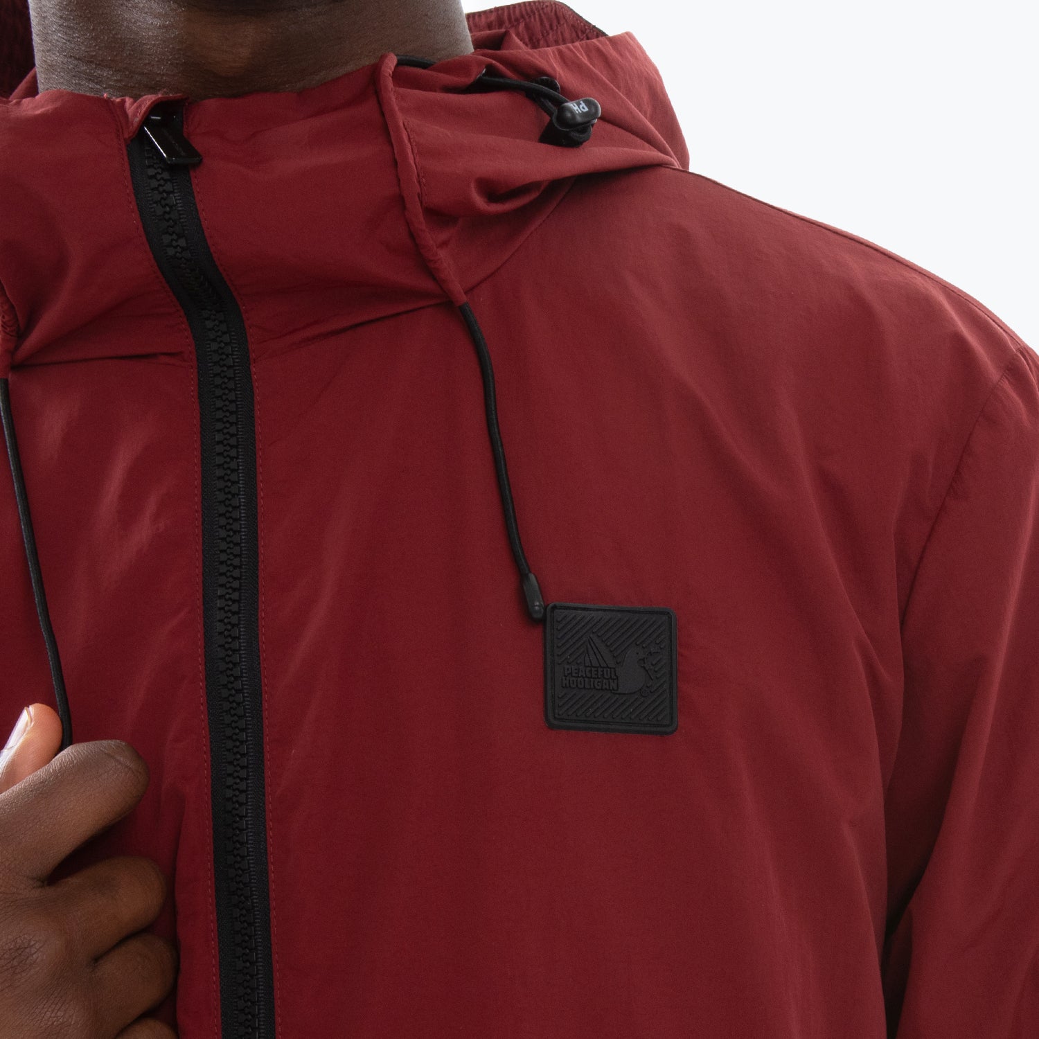 Fury Fleece Lined Jacket Wine - Peaceful Hooligan 