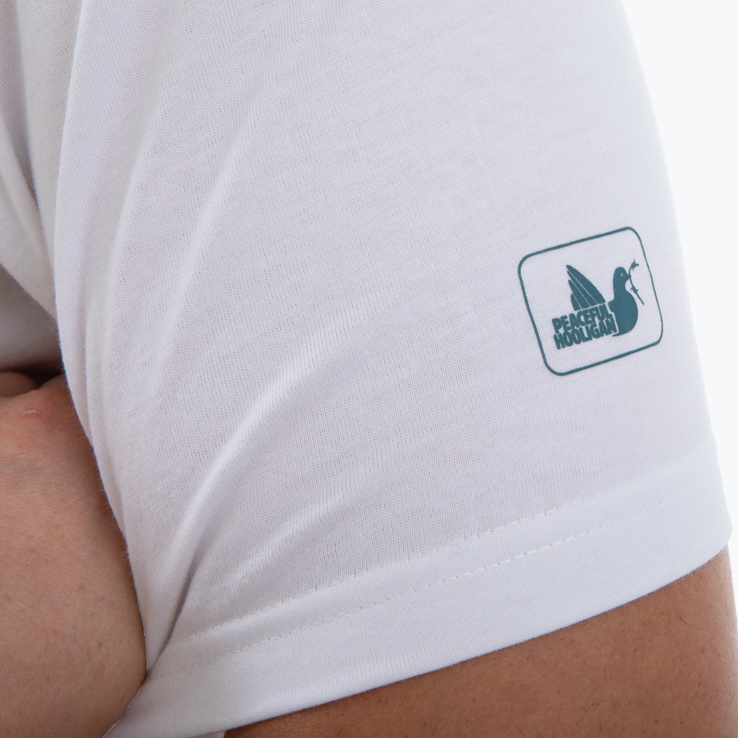 Hackney T-Shirt White - Peaceful Hooligan 