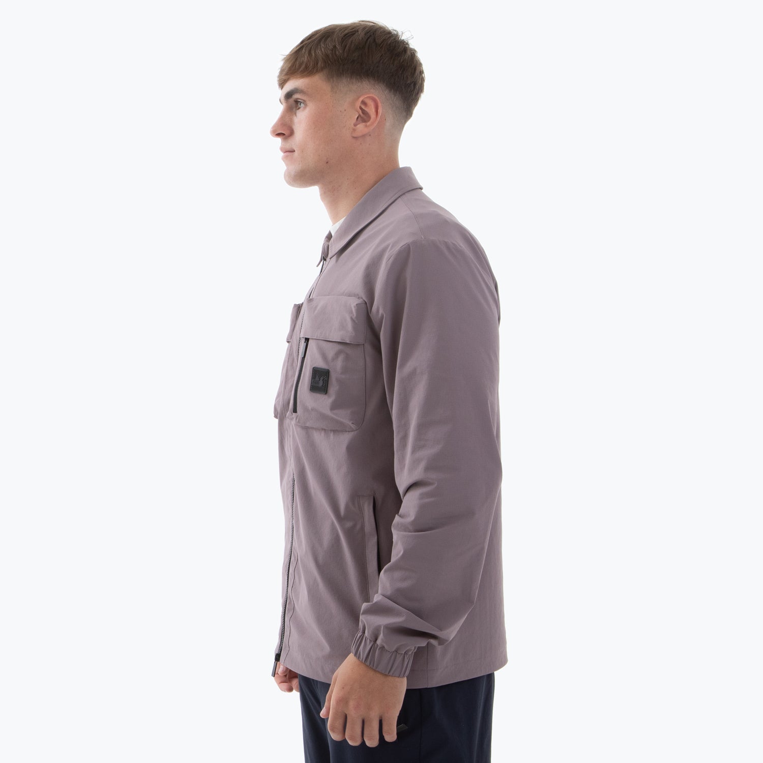 Hawthorn Overshirt Mauve - Peaceful Hooligan 