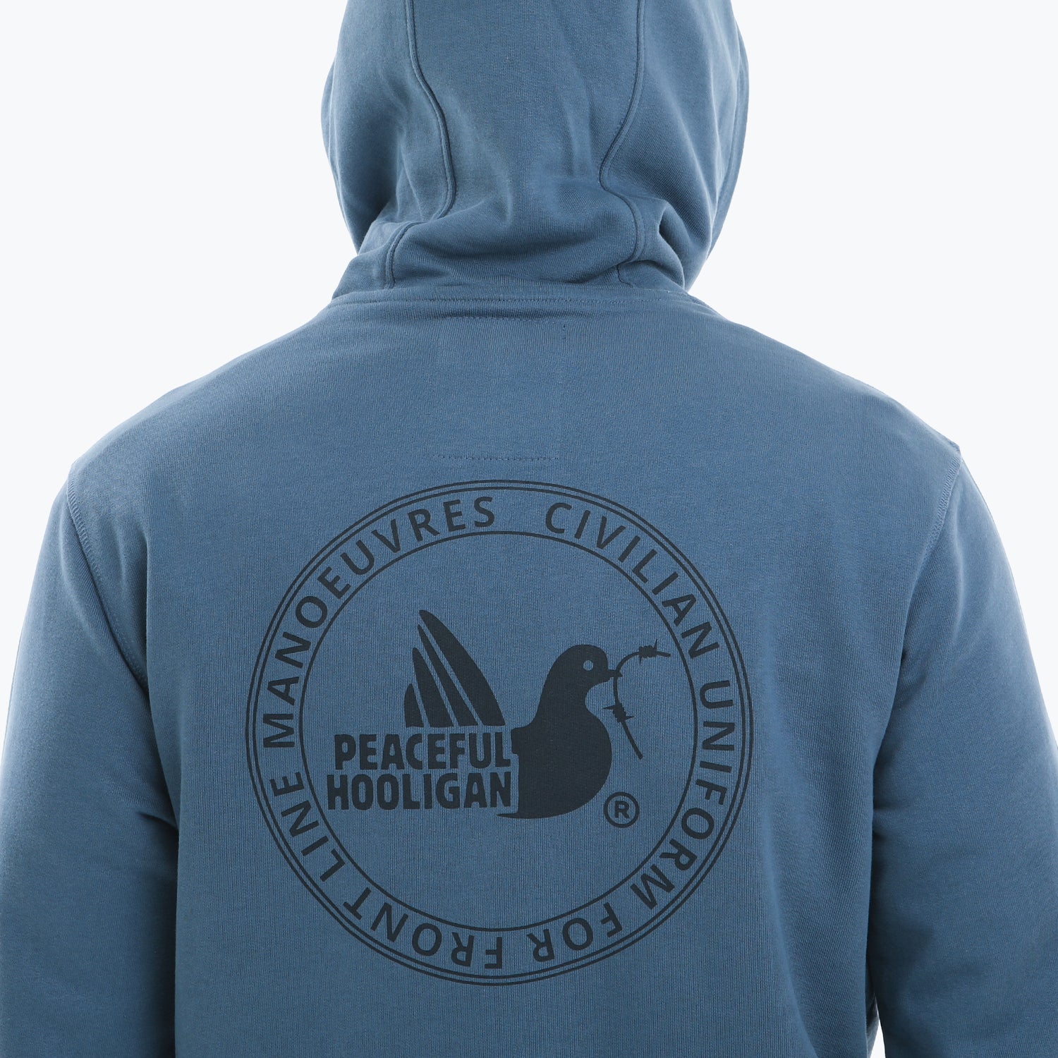 Civ Uni Hoodie Copen Blue - Peaceful Hooligan 
