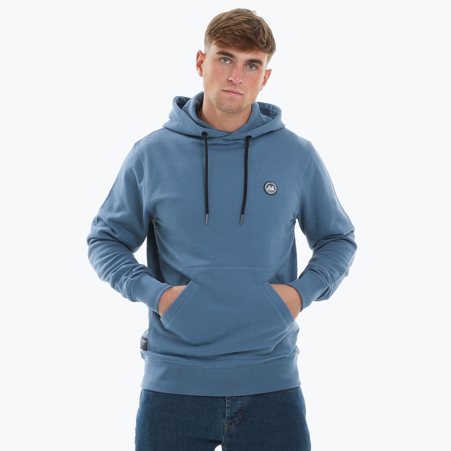 State Hoodie Copen Blue - Peaceful Hooligan 