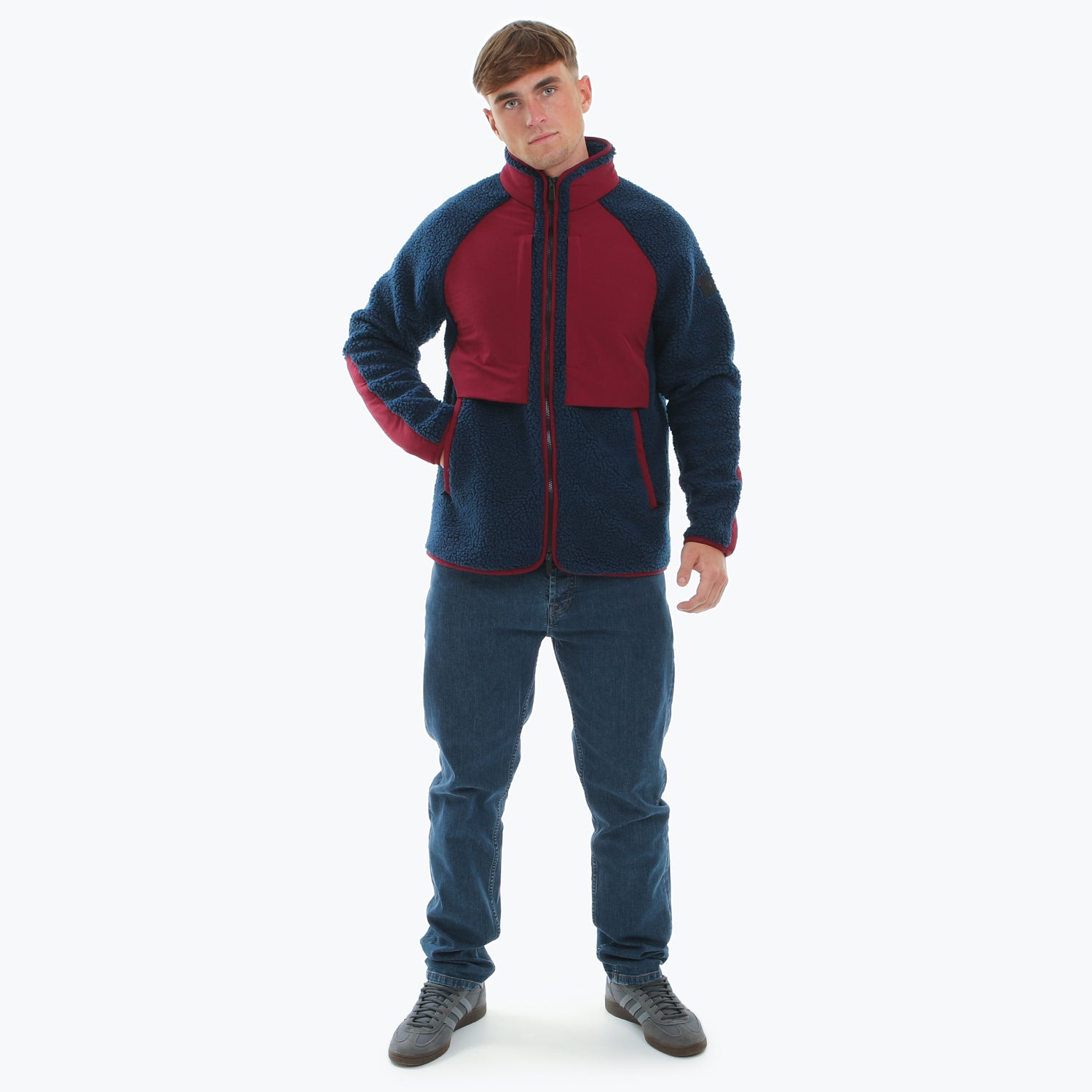 Cyclone Fleece Navy / Wine