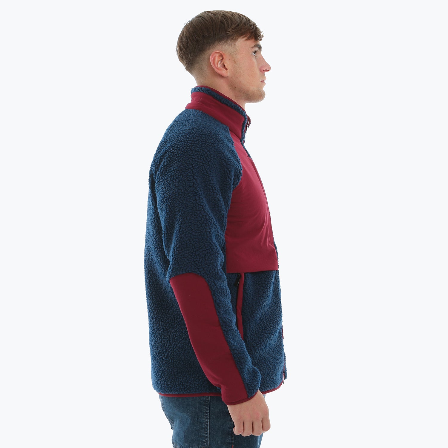 Cyclone Fleece Navy / Wine
