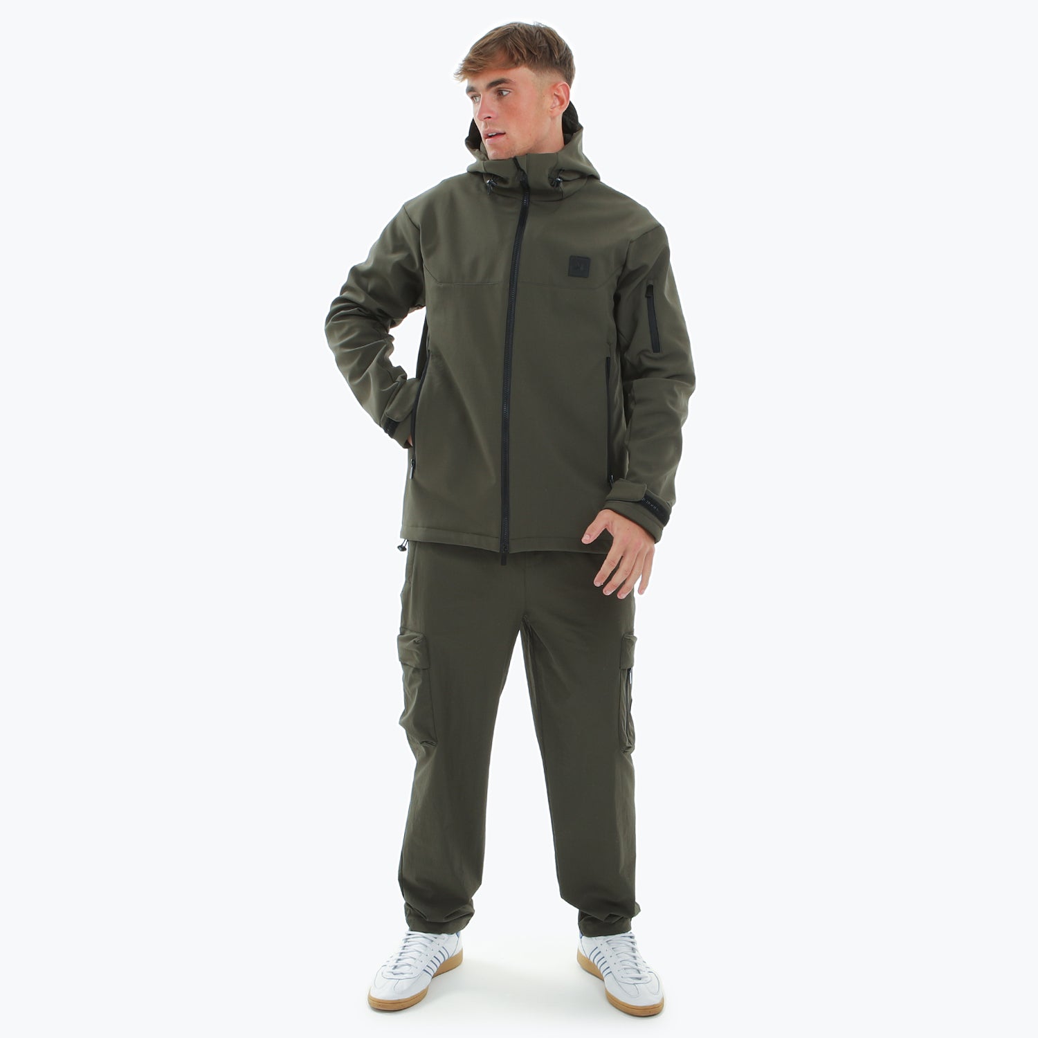 Foster Softshell Dark Khaki - Peaceful Hooligan 